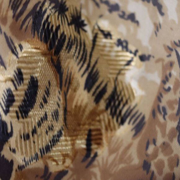 Boch Morac Tiger Sheer Animal Print Carol Baskin Tiger King Old Money Scarf - Picture 4 of 12